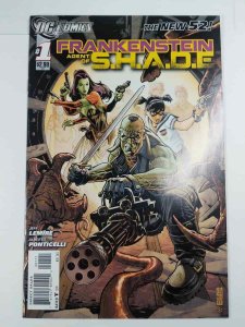 Frankenstein Agent of S.H.A.D.E. #1 VF- 2011 DC Comics C94A 