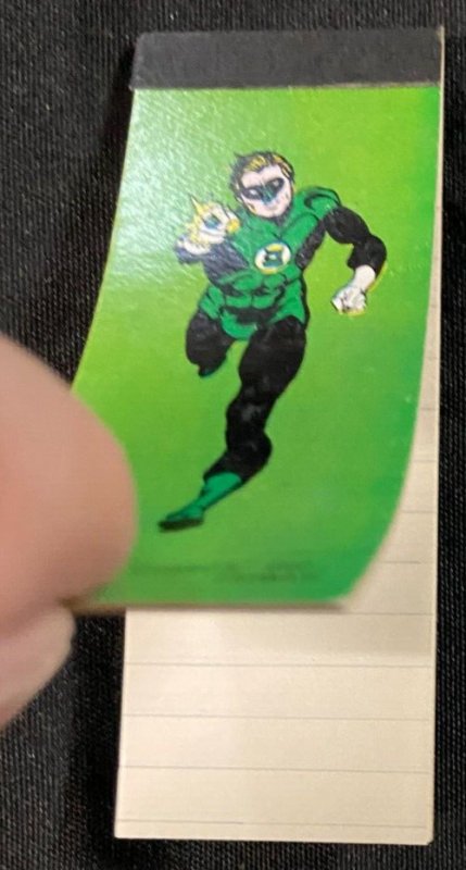 VINTAGE 1979 DC COMICS 1.5 x 4 MINI NOTE PAD GREEN LANTERN