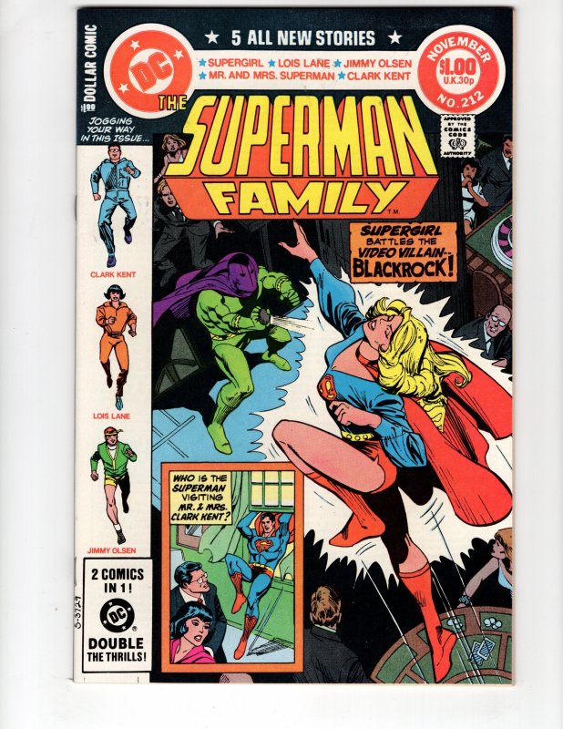 The Superman Family #212 SUPERGIRL >>> $4.99 UNLIMITED SHIPPING!