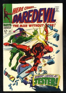 Daredevil #42 FN+ 6.5 1st Appearance Jester!