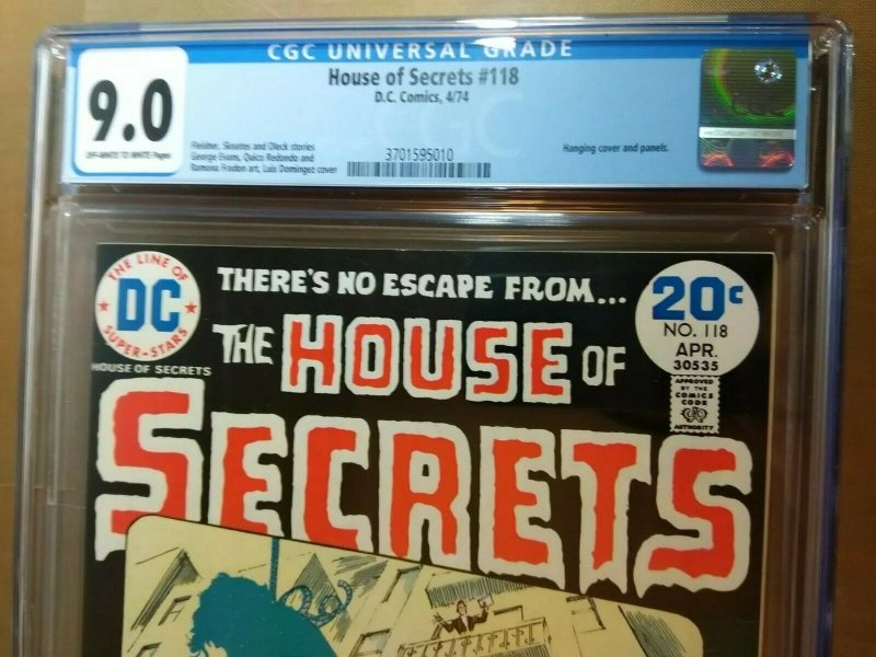 House Of Secrets #118 CGC Universal Grade 9.0 VF/NM off-white to white pages