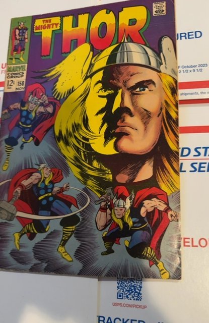 Thor #158 (1968) Origin of Thor retold…., foxxibg/Tanning