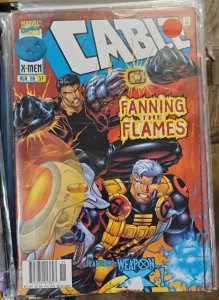 Cable # 37 1996  Marvel disney  NATHAN SUMMERS   weapon x  newstand