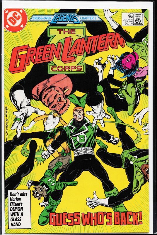The Green Lantern Corps #207 (1986) Green Lantern Corps
