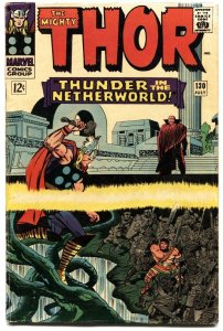 THOR #130 1966-MARVEL COMICS-KIRBY hercules