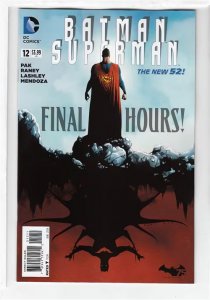 BATMAN SUPERMAN (2013 DC) #12 CVR A JAE LEE