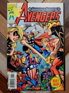 AVENGERS #6 (Marvel 1998) Squadron Supreme FN/VF 7.0 (Kurt Busiek, George Perez)