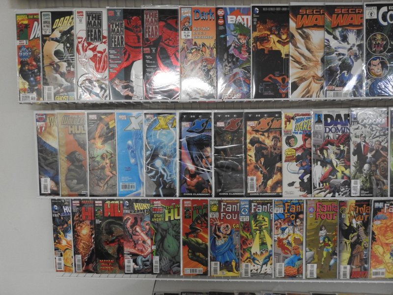 Huge Lot of 140+ Comics W/ Daredevil, Fantastic Four, X-Men! Avg. VF Condition!