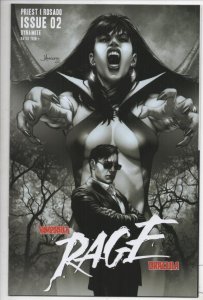 VAMPIRELLA DRACULA RAGE #2 F, NM, Femme, Vampire, Anacleto Variant, 2023