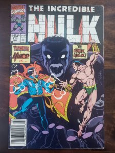 The Incredible Hulk 371 Newsstand Edition (1990) Mark Jeweler's Insert