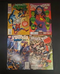 4PC SPIDER-MAN LOT (9.0) MISC SPIDER-MAN!!  2015