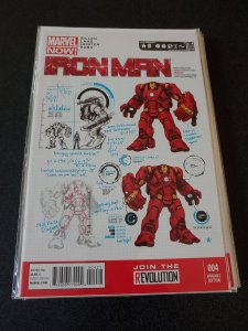 IRON MAN #4 VARIANT 1 IN 25
