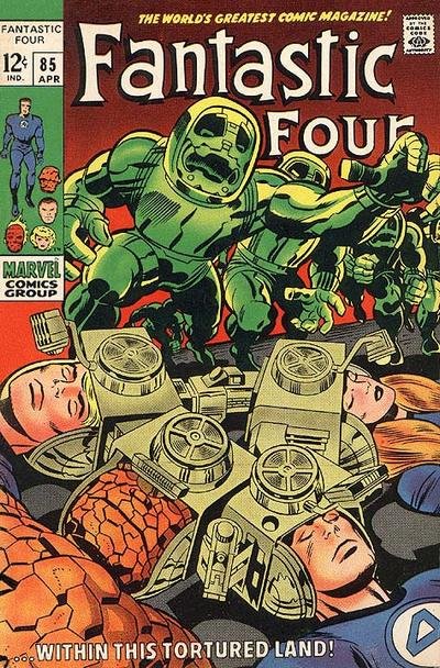 Fantastic Four #85 (ungraded) stock photo / SCM