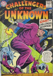 Challengers of the Unknown 1964 #36 DC Silver Age Comic VG 4.5