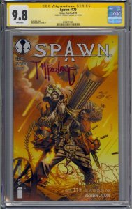 SPAWN #179 CGC 9.8 SS SIGNED TODD MCFARLANE 1021