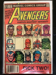 The Avengers #221 (1982)