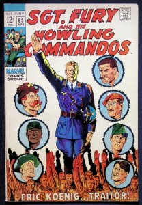 Sgt. Fury and His Howling Commandos #65
