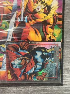1993 WIZARD Magazine #22 SEALED with Cards / Deadpool vs Sabertooth