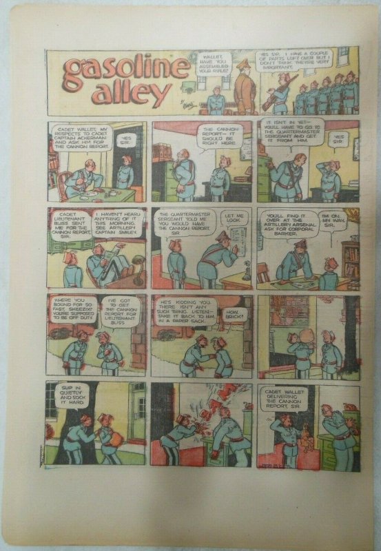 (15) Gasoline Alley Sunday Pages by Frank King from 1935 Size: 11 x 15 inches