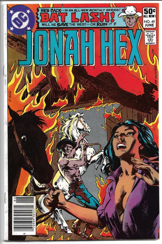 Jonah Hex 49 - Bronze Age - (VF) June, 1981