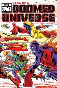 SAGA OF A DOOMED UNIVERSE #1 COVER E REED - CEX PUBLISHING - NOVEMBER 2022 