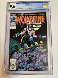 Wolverine (1988) # 1 (CGC 9.6 WP) | 1st  Wolverine As Patch