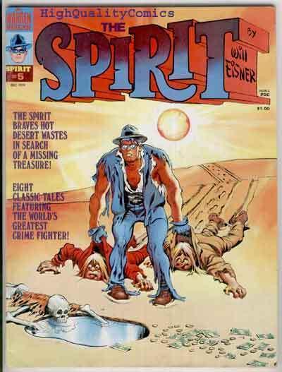 SPIRIT #5, Will Eisner, Warren, 1974, FN+, Ken Kelly, Magazine