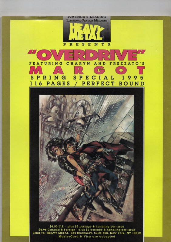 Heavy Metal Magazine #2(1995)Mammoth Inc Comic Magazine May Grade VF- 7.5