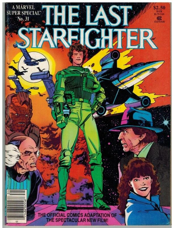 MARVEL SUPER SPECIAL 31 VG-F LAST STARFIGHTER ADAPTED