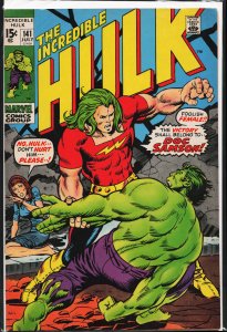The Incredible Hulk #141 (1971) Hulk [Key Issue]