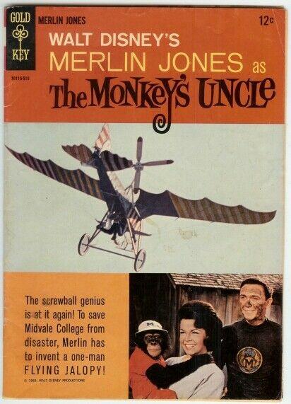 MERLIN JONES/THE MONKEYS UNCLE (1965 GK) 10115-510 VG-F COMICS BOOK