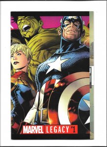 Marvel Legacy #1 (2017) Joe Quesada Double Gatefold Cover. 1st App of Starbrand