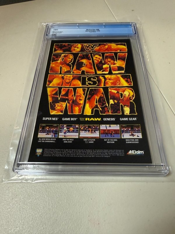 Wolverine # 88 CGC Graded 9.6 Marvel Comic Book X-Men Deadpool X-Men JH31
