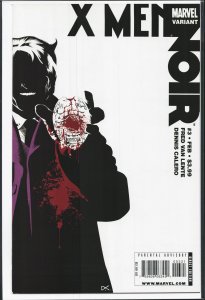 X-Men Noir #3 Calero Cover (2009) X-Men