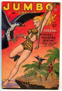 Jumbo Comics #94 1946- SHEENA cover- Matt Baker VG+