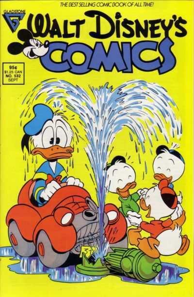 Walt Disney's Comics and Stories #532, VF+ (Stock photo)