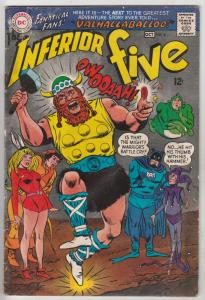 Inferior Five #4 (Oct-67) GD Affordable-Grade Inferior Five (Merry Man, Dumb ...