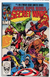 Marvel Super Heroes Secret Wars #1 (1984) [Key Issue]