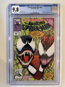 AMAZING SPIDER-MAN #363 CGC 9.8 MARVEL CARNAGE and VENOM Mark Bagley (1992)