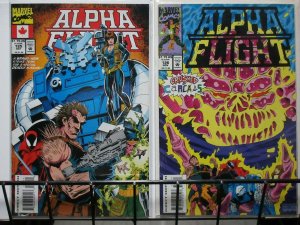 ALPHA FLIGHT (1983-1990) 125-126 Dead Reckoning