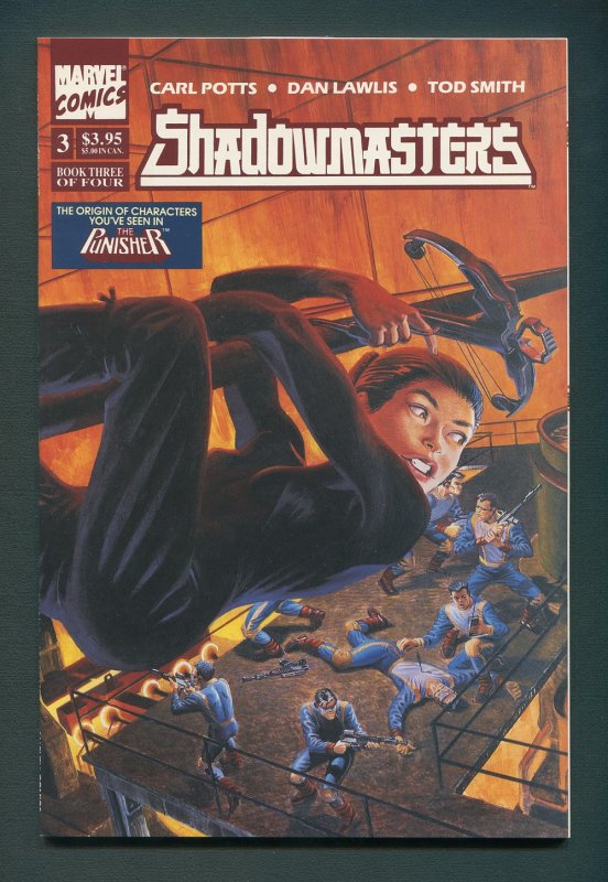 Shadowmasters #1  #2  #3  #4 (SET)  9.6 NM+ - 9.8 NM-MT  1989