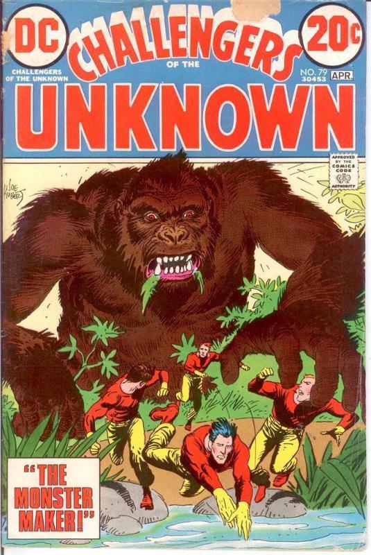 CHALLENGERS OF THE UNKNOWN 79 FAIR April 1973 COMICS BOOK