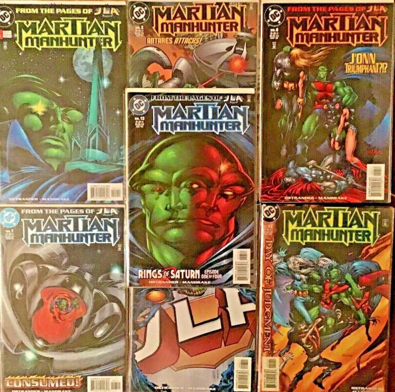 MARTIAN MANHUNTER (DC) 1998 ISSUES #1,2,6,7,8,12,13 ALL NM CONDITION