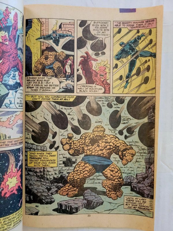 MARVEL Two-in-One ANNUAL #4 VG (1979) Feat. BLACK BOLT Mission of Gravity
