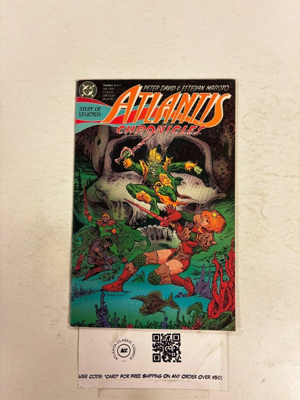 Atlantis Chronicles #5 NM DC Comci Books Peter David Esteban Maroto 30 HH107