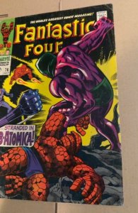 Fantastic Four #76 (1968) Sub -Atomica  mid grade copy