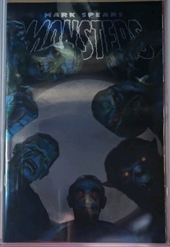 Mark Spears Monsters #8 Foil A46 FOIL 1:300 Variant Cover CGC 9.6