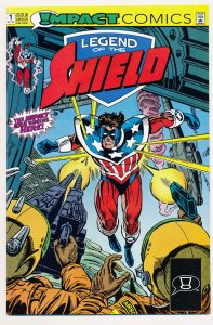 Legend of the Shield (1991) #1-4 NM