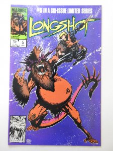 Longshot #5 (1986) Art Adams Art! Beautiful NM Condition!