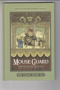 Mouse Guard Labyrinth and other Stories HC Unstamped NM- FCBD 2012